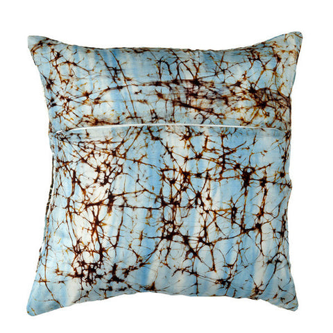 Kantha Embroidery 'Batik' Cushion