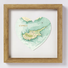 Cyprus Heart Map