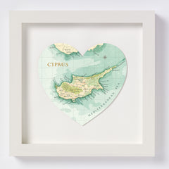 Cyprus Heart Map