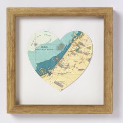 Dubai Heart Map