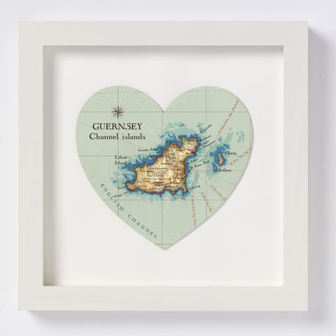 Guernsey Heart Map