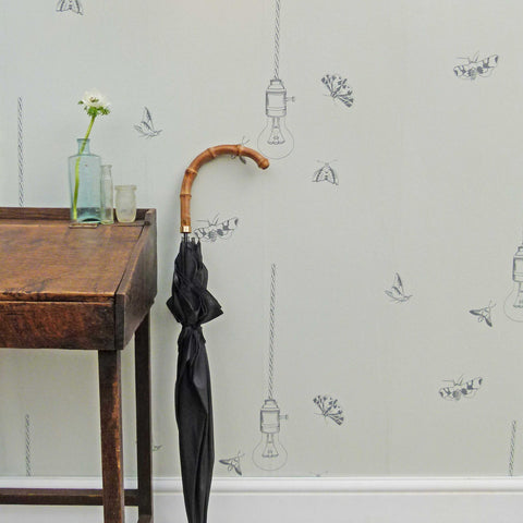 Moths in a Whisper Wallpaper