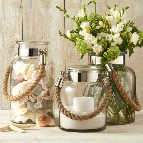 Clear View Lanterns- Set of Three