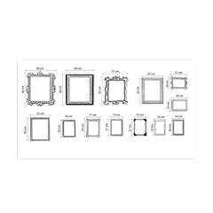 Photo Frames Wall Stickers