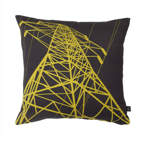 Pylon Cushion in Ferrum Grey