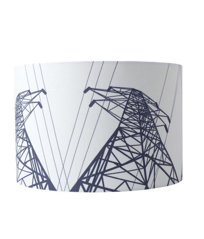 Pylon Light shade in Sulphide Grey