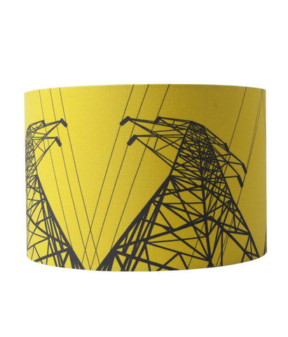 Pylon Light Shade in Cautious Yellow