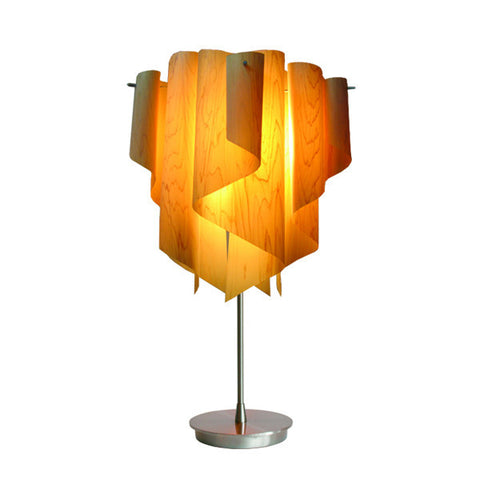 Auro Table Lamp - Wood