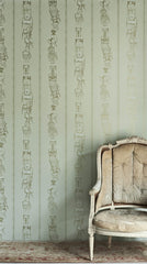 Chairs Wallpaper, Eau de Nil