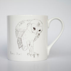 'Barn Owl' Ash Mug