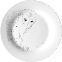 'Barn Owl' Dinner Plate