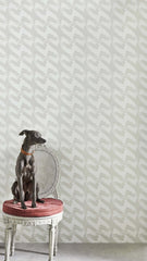 The Dogs Wallpaper, Pale Grey