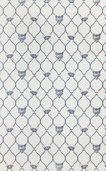 Fox & Hen Wallpaper, Charcoal on Parchment