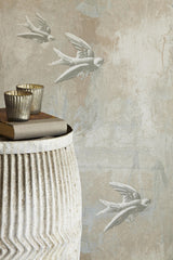 Fresco Birds Wallpaper
