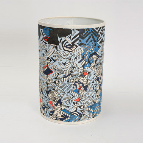 Sunset Blue Twigs Lampshade