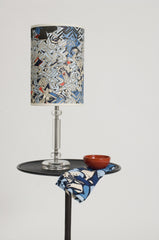 Sunset Blue Twigs Lampshade