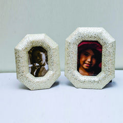 Teardrop Hexagon Picture Frame