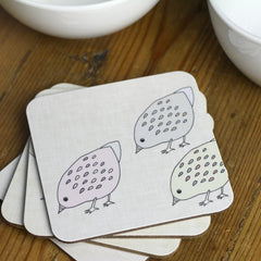 Little Chicks Coasters set of 4