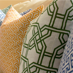 Paris Cushion- Green