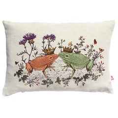 Kissing Frogs Cushion