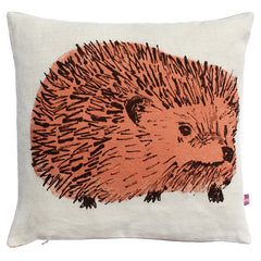 Hedgehog Junior Cushion- Yellow