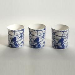 Blackbird Design Tea Light Candle Holder - Set of Three