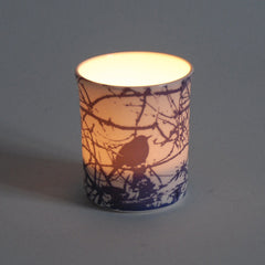 Blackbird Design Tea Light Candle Holder - Set of Three