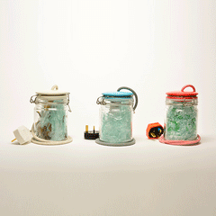 Vanilla Choco Jar Lamp