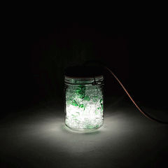 Strawberry Jar Lamp