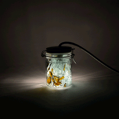 Vanilla Choco Jar Lamp
