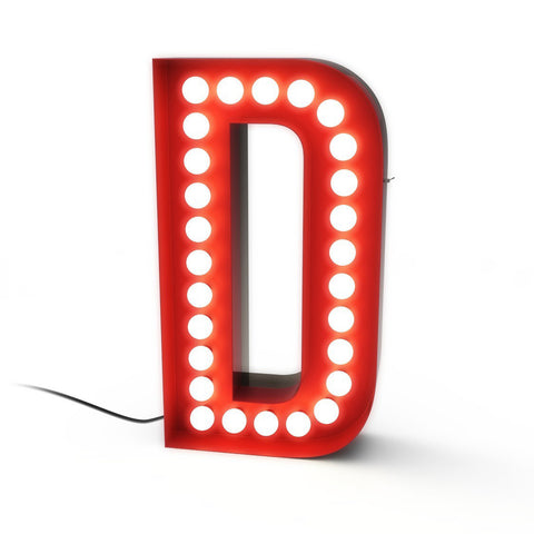 Graphic Collection Letter D Lamp