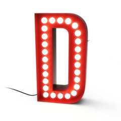 Graphic Collection Letter D Lamp