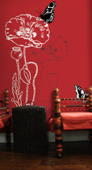 Murals, Red Poppy