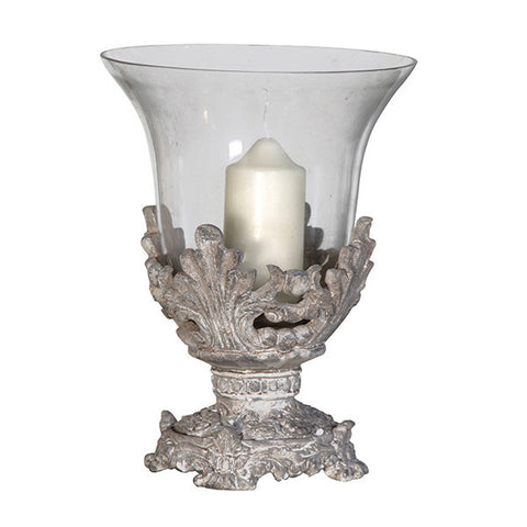 Hurricane Candle Holder with Glass