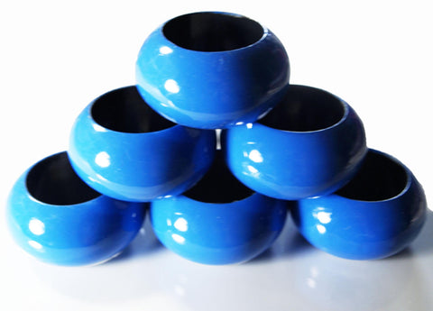 Napkin Ring Boxed Sets - Light Blue