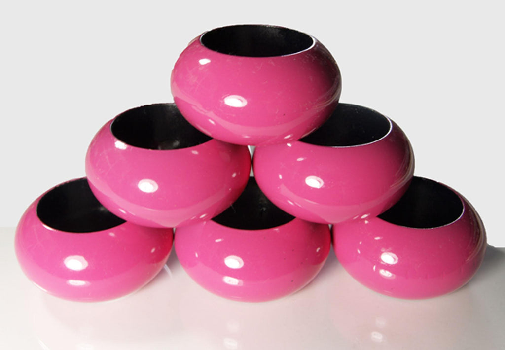 Napkin Ring Boxed Sets - Pink