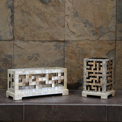 Mosaic Cut-out Candleholder