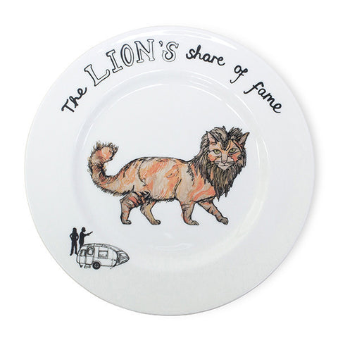 Essex Lion Plate