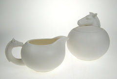 Zebra Creamer & Sugar Set