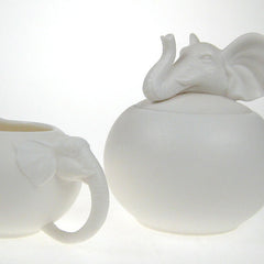 Elephant Creamer & Sugar Set