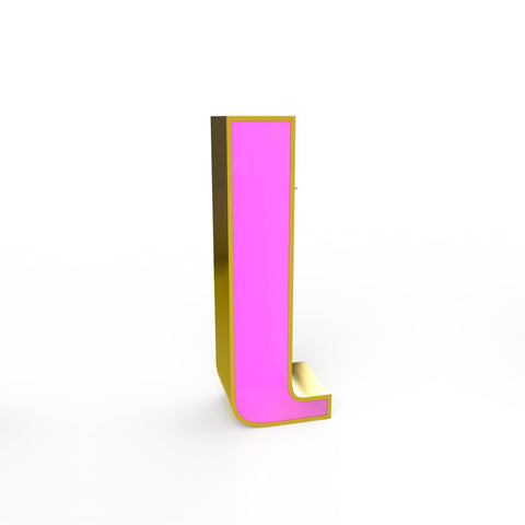 Graphic Collection Letter L Lamp