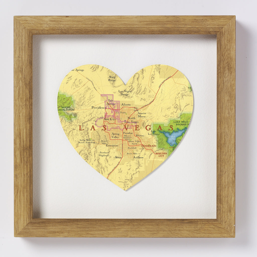 Las Vegas Heart Map