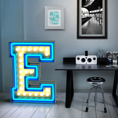 Graphic Collection Letter E Lamp