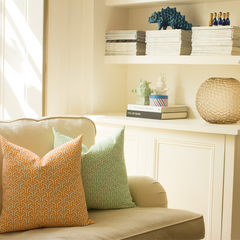 London Cushion- Green