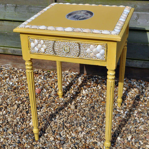 Marie Antoinette Side Table with Drawer