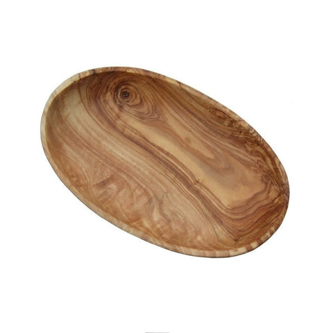 Oval Olive Wood Bowl