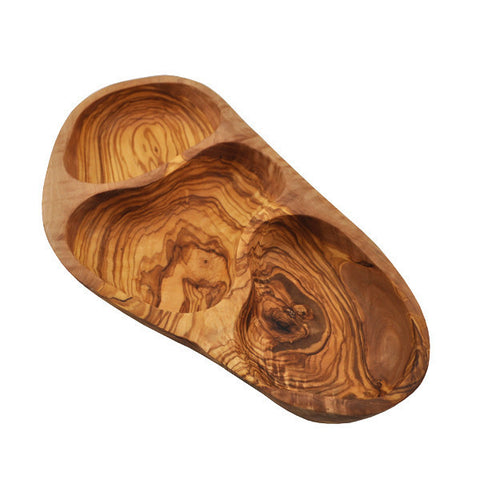 Olive Wood Snack Dish