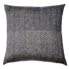 Olivia Black Silk Cushion