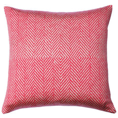 Olivia Red Silk Cushion