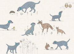 Curious Dogs Placemats set of 4